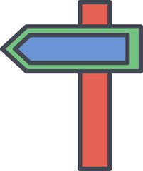 Arrow Left Vector Icon