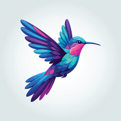 Obraz premium Colorful Sparrow Illustration in Artistic Style