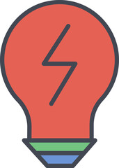 Electricity Vector Icon