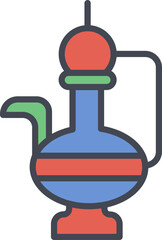 Arabic Tea Vector Icon