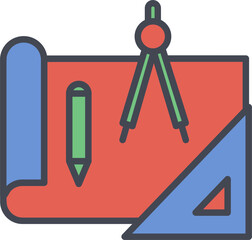 Stationery Vector Icon