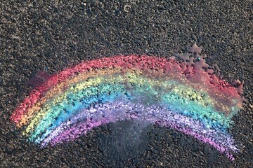 abstract rainbow background