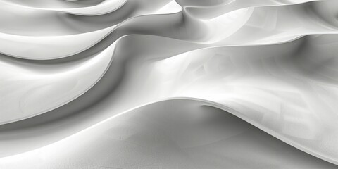 Abstract White Fabric Texture