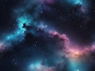 Fototapeta premium starry night sky nebula background Starlight, blue, galaxy, abstract, astronomy, dark, vector, light, nature, space, fantasy, science, wallpaper, bright, moon, universe, black, constellation, cosmo,