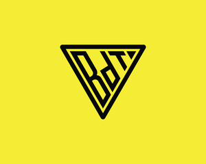 BDT Logo design vector template. BDT Logo design.