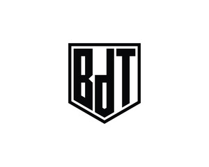 BDT Logo design vector template. BDT Logo design.