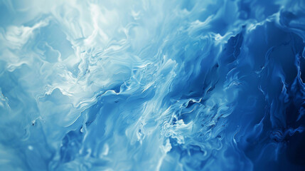 Obraz premium Abstract Blue Background, Generative AI Illustration