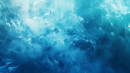 Fototapeta premium Abstract Blue Background, Generative AI Illustration