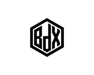 BDX Logo design vector template. BDX Logo design.