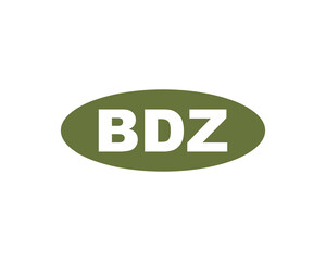 BDZ logo design vector template. BDZ logo design.