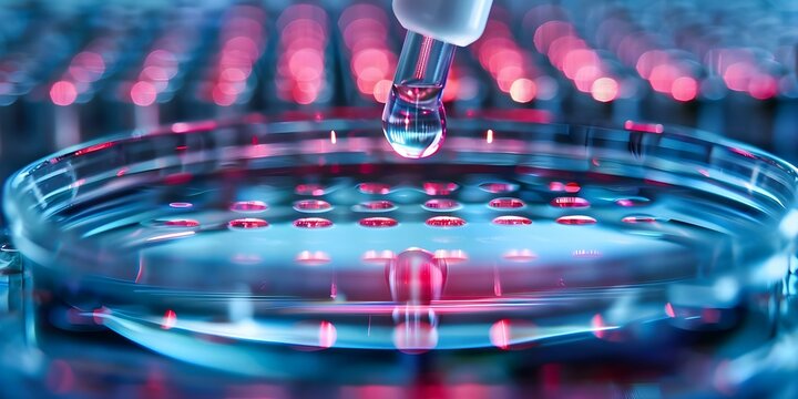 Quantum computing accelerates drug discovery breakthroughs in research and development. Concept Quantum Computing, Drug Discovery, Research and Development, Breakthroughs, Acceleration