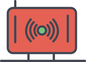 Wireless Vector Icon