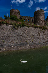 High Tide at Conwy Castle, North wales