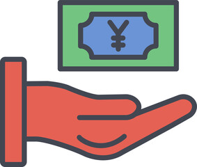 Yen Currency Vector Icon