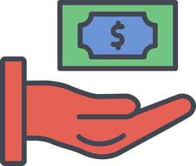 Dollar Currency Vector Icon