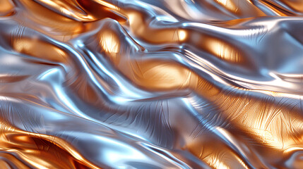 Abstract background of shiny metal