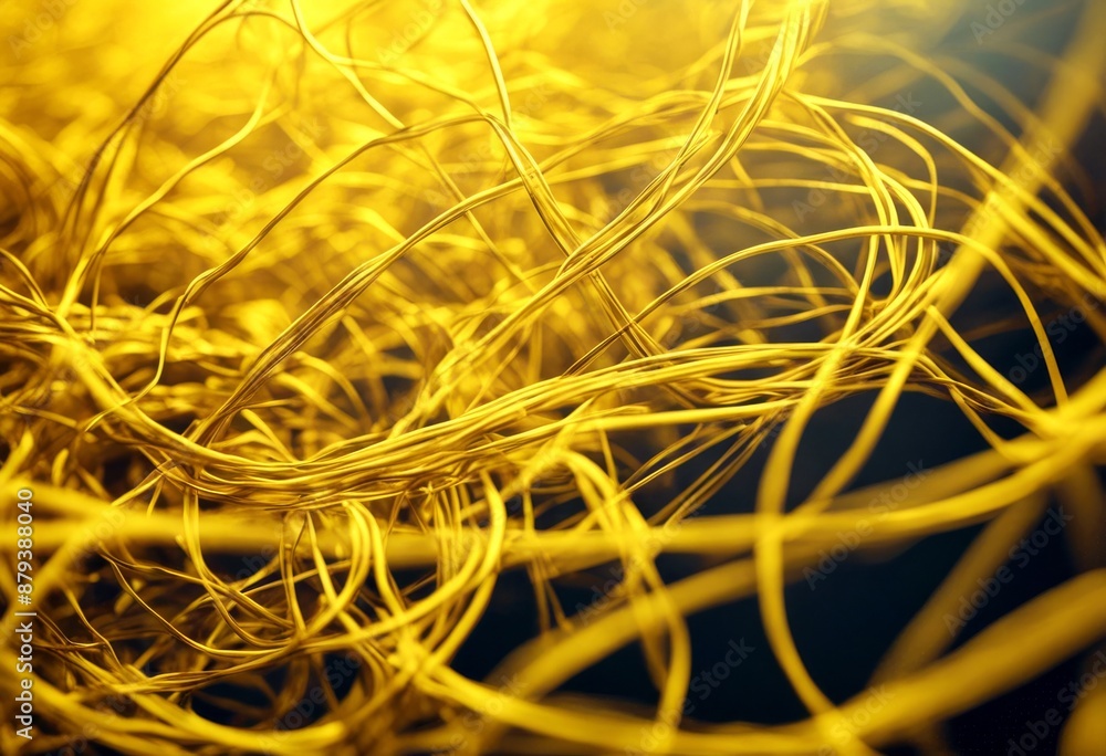 Aufkleber background technology network yellow wire abstract datum connection mesh tech blue design