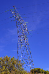 High Voltage Electric Energy Transportation Tower