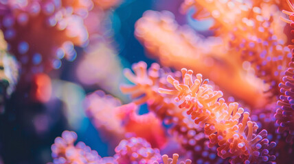 Naklejka premium a beautiful coral reef