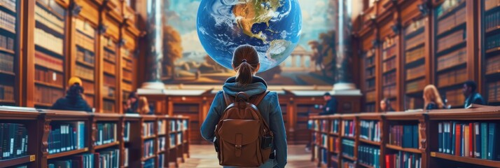 Ludi is in the library. people are looking for information in the library on the International Day of Universal Access to Information. search for information. information mining.