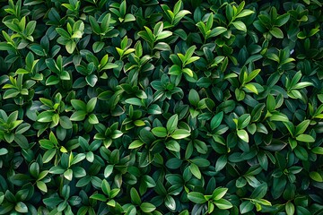 Fototapeta premium Lush Green Foliage Creating a Dense Natural Canopy