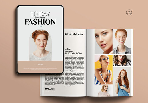 Minimal Magazine Template