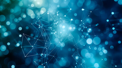 Fototapeta premium background connected line for internet or networking