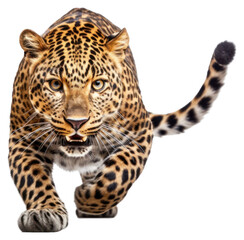 Fototapeta premium PNG Leopard wildlife cheetah animal.