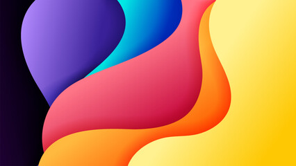 Vector background with soft gradient color on background .Vector background for wallpaper. Eps 10