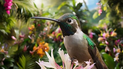 Obraz premium Hummingbird wallpaper