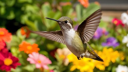 Fototapeta premium Hummingbird wallpaper