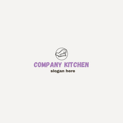 Obraz premium Yellow-and-White-Minimalist-Kitchen-Logo-3.eps
