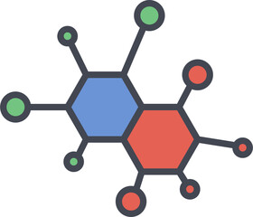 Molecule Vector Icon