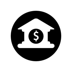 Bank icon template