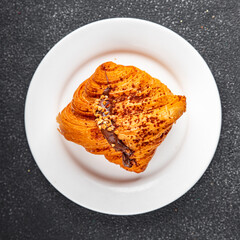 croissant sweet baking fresh bakery delicious appetizer meal food snack on the table copy space food background