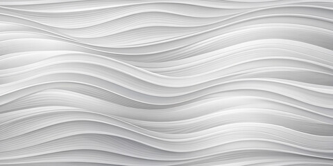 Obraz premium Abstract white and gray wave background. texture white pattern. vector illustration.