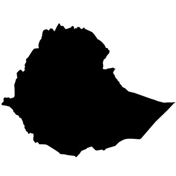 recommend clip art: ethiopia map silhouette on transparent background