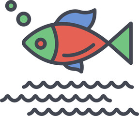 Fish Vector Icon