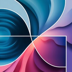 Modern abstract background Minimal Color gradient Wallpaper