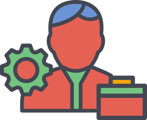 Employee Vector Icon