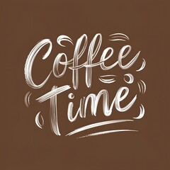 Obraz premium coffee time