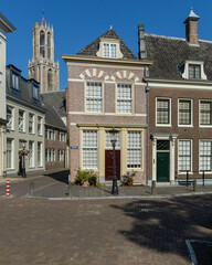 Naklejka premium Utrecht old center with old historic buildings