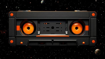 Fototapeta premium Minimalist vector art of a beige coffee cup with mountains