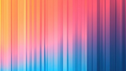 Obraz premium A gradient of multiple colors, smoothly transitioning from one hue to another