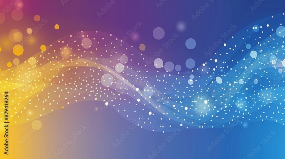 Poster colorful gradient fluid flow smoke in mesh colorful ink, abstract background with the colorful mesh 