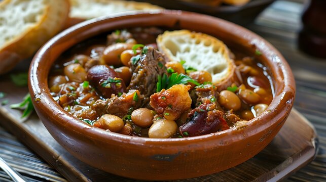 Caparrones beans riojan style stewed with pieces img
