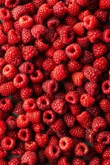 raspberry background.