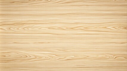 Fototapeta premium Natural warm beige wood grain background with subtle texture and soft sheen, perfect for modern designs and visual compositions.
