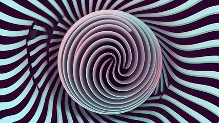 Spiral purple swirls for photoshop, in the style of anaglyph filter, abstract sculpture, dark azure and light aquamarine, squiggly line style, white background, technological art, luminous 3d objects
