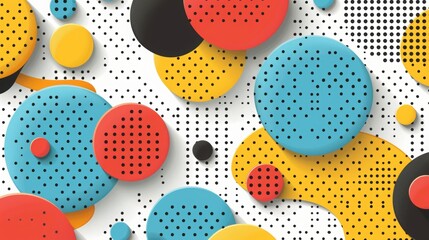 Colorful gradient fluid flow shape background with black dots, abstract background with the colorful mesh color and geometric shape, modern background in gradients color and liquid of the texture 